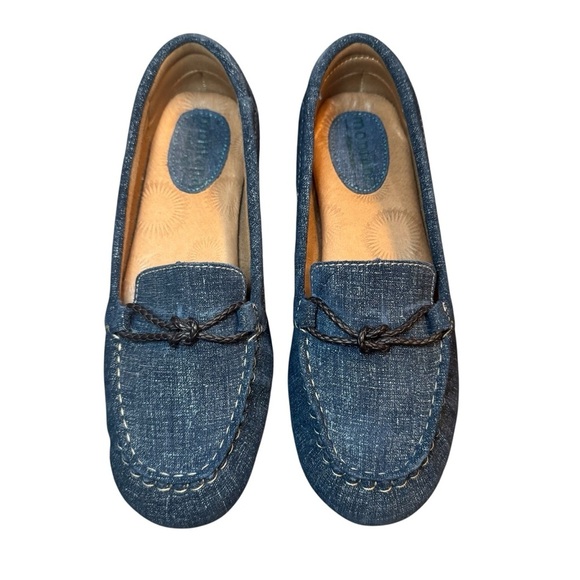 Montana Shoes - Montana Slip-On Denim style Loafers Women's-Size 9